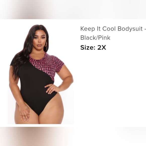 Fashion Nova plus size body suit - Picture 2 of 4